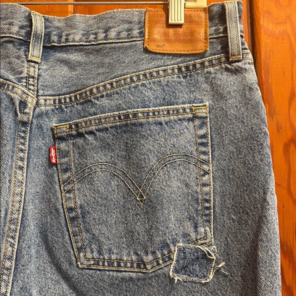 Levi Strauss Patch High Rise Jeans - image 5